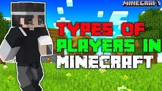 Types Of Pro Players In Minecraft 🛑