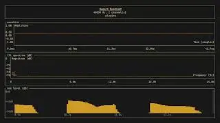 real-time audio visualization demo built with rust (ratatui + cpal)