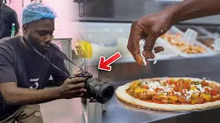 How I shot this Cinematic EPIC Pizza commercial HANDHELD!