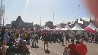 Tall Ship Races 2019. Crew parade