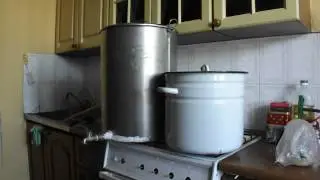 Варка домашнего ячменного пива из одного базового солода