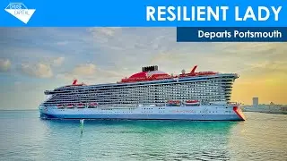 Resilient Lady departs Portsmouth (30/08/2024)