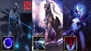 Dota 2 - SICK DRAFT LUNA DROW VENGE - AURA OVERLOAD