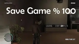 مسار ملف تختيم لعبة Gta iv Save 100%