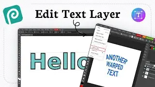How to edit text in Photopea (Modify Text Layer)