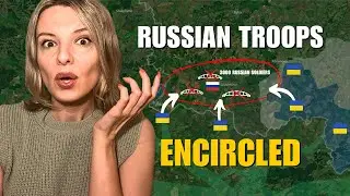 RUSSIAN TROOPS ENCIRCLED ON SEYM RIVER NEAR KURSK Vlog 781: War in Ukraine