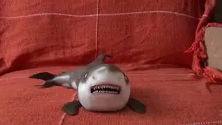 Happy Shark Surprised Baby Shark 😘 Playing.