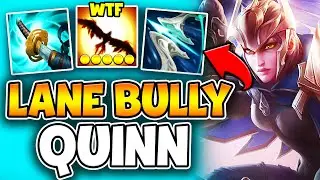 QUINN TOP IS THE #1 LANE BULLY WITH THE NEW ITEMS! (UNLIMITED KITING)