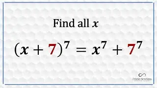 Solving a septic equation