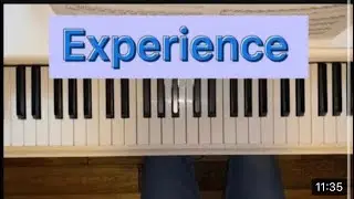 Разбор без нот - EXPERIENCE(3 часть)