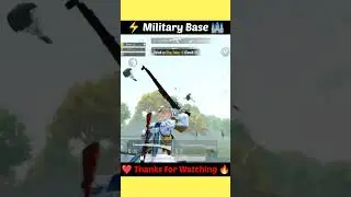 kar98 Clutch 1 v 3 💥 military base pubg 1 v 4 clutch #shorts