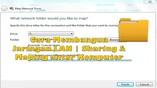 Cara Membangun Jaringan LAN | Sharing & Maping antar Komputer