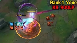 Rank 1 Yone: What 900LP Yone in KR Server Looks Like?