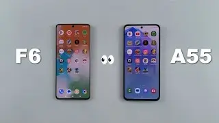 Poco F6 Vs Samsung A55 Speed Test 👀