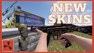 RUST New skins updated on June 22nd | Rare Flame MP5,Thompsonana