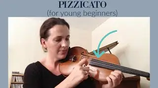 How to do pizzicato on the violin - for the young beginner