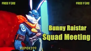 Bunny Raistar Squad Meeting | Free Fire | Animation Video | Rupok399
