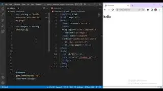Extracting a String in JavaScript @emechicode