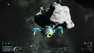 Stock 2-Thruster Space Craft