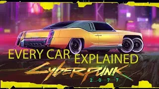 Cyberpunk 2077 | Everything We Know about It's Vehicles and cars