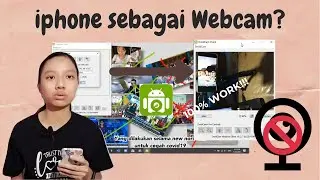 How to Use iphone camera as a Webcam #Vlog13