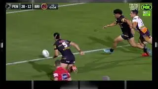 Izack Tago Penalty Try Vs Broncos - Round 6 2022
