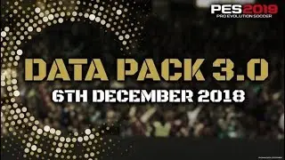 PES 2019 DATA PACK 3.0 Preview! Faces, Stadium Intros