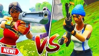 RED VS BLUE (MOUNTED TURRET EDITION) in Fortnite PLAYGROUND V2 MODE! - Fortnite Battle Royale