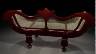 3D Modeling and Animation - Wewal Putuwa - Sri Lankan Cane Chair