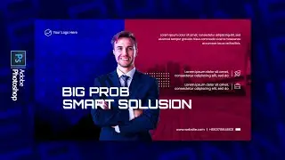 Business web Banner design in adobe photoshop