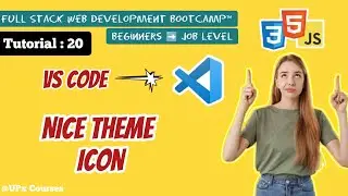 Material Theme (extension) in VS code || Tutorial 20 || @UPx Courses