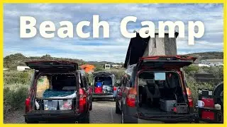 Beach Camping in the Honda Element | Why the element is the perfect camper.