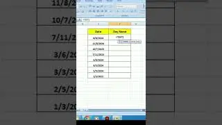 Date According Month Name Tricks Video in Excel  #shorts #excelviral #viralvideo