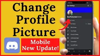 How to Change your Profile Picture on Discord Mobile | New Update