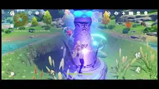 Genshin Impact:How to clean the statue of the seven at starfell lake.
