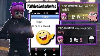 These Sweaty Wannabes Jumped Me 4v1 And Got Destoryed In GTA 5 Online