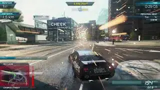 NFS Most Wanted 2012 - Etnies Racer [All Races] (Burnout Revenge Pack)