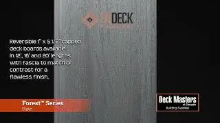Endeck Forest Series Details; board colour Slate. Available through Deck Masters of Canada