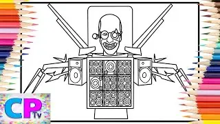 G-Man from Skibidi Toilet/Spider Skibidi Toilet/@coloringpagestv /Marin Hoxha/Endless  [NCS Release]