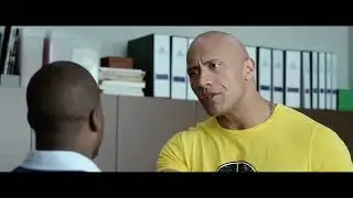 Central Intelligence - Bob Shows Up to Jet's Office - Clip #8