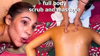 ASMR: Relaxing Scrub and Full Body Oil Massage!