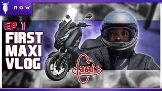 Maxi Scooter Vlog | Ep.1 | New Xmax 360 Camera Action