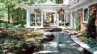 Ручей на даче