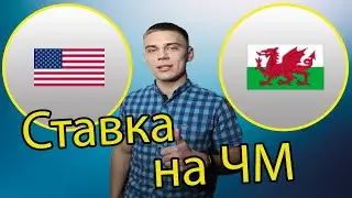 Чемпионат Мира! Ставка на матч США - Уэльс