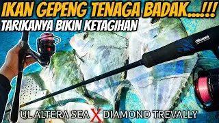 GIL4..!!! drag gak boleh kendor ini || SENSASI rod UL terbaru dari Okuma