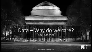 Data - Why do we care!