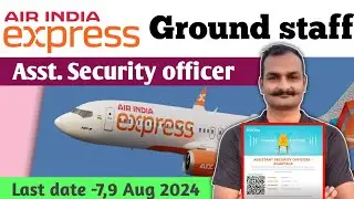 ✈️ Air india vacancy 2024 | Air india new vacancy 2024 | airport job vacancy 2024 🔥🔥