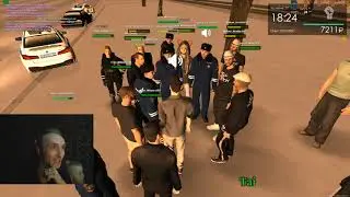 Провокация и клевета. Позор таким служащим в ГИБДД. MTA Province\сервер №5.