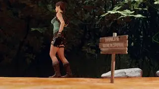 (Blender)Lara Classic DAZ Sink