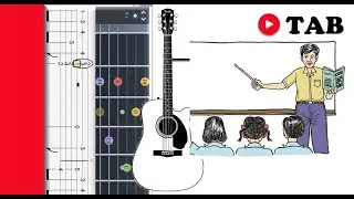 Guitar Tab -  Hymne Guru | Fingerstyle Tutorial Lagu Nasional 